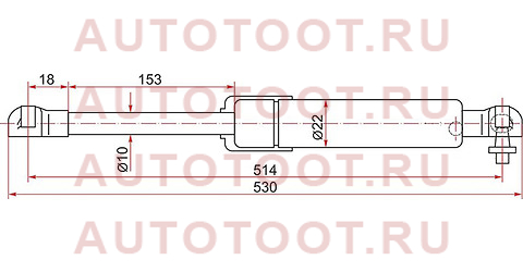 Амортизатор крышки багажника MITSUBISHI PAJERO SPORT 13- LH=RH st5802a449 sat – купить в Омске. Цены, характеристики, фото в интернет-магазине autotoot.ru