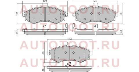 Колодки тормозные перед HYUNDAI ELANTRA st5810117a10 sat – купить в Омске. Цены, характеристики, фото в интернет-магазине autotoot.ru