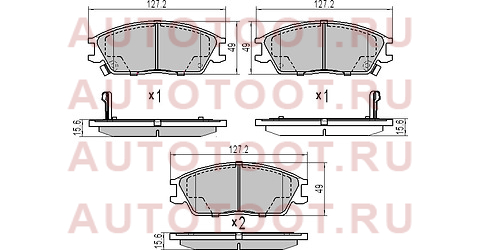 Колодки тормозные перед HYUNDAI GETZ 05-09/ACCENT 00-05 st581011ca00 sat – купить в Омске. Цены, характеристики, фото в интернет-магазине autotoot.ru