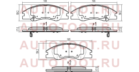 Колодки тормозные перед KIA CERATO 04- st581012fa20 sat – купить в Омске. Цены, характеристики, фото в интернет-магазине autotoot.ru