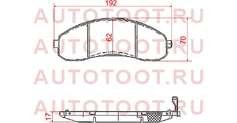 Колодки тормозные перед KIA BONGO III 03- (2 поршня) st581014eb00 sat – купить в Омске. Цены, характеристики, фото в интернет-магазине autotoot.ru