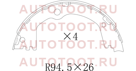 Колодки ручника KIA SPORTAGE 04-10/HYUNDAI SANTA FE 13- st583052wa00 sat – купить в Омске. Цены, характеристики, фото в интернет-магазине autotoot.ru