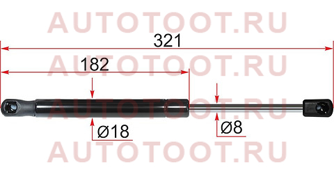 Амортизатор крышки багажника MITSUBISHI LANCER X 07- SED st5925a003 sat – купить в Омске. Цены, характеристики, фото в интернет-магазине autotoot.ru