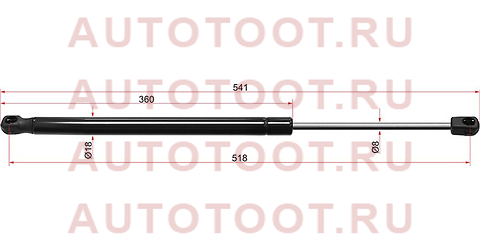 Амортизатор крышки багажника SKODA RAPID 12- st5ja827550a sat – купить в Омске. Цены, характеристики, фото в интернет-магазине autotoot.ru