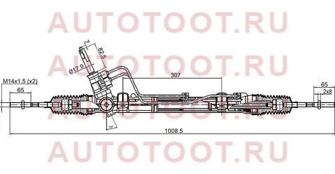 Рейка рулевая LOGAN/SANDERO 05-/ALMERA G15 11-/LARGUS LHD (с ГУР) st6001547608 sat – купить в Омске. Цены, характеристики, фото в интернет-магазине autotoot.ru