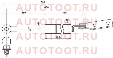 Амортизатор задней двери SUBARU FORESTER 97-02 LH st-60315-fc211 sat – купить в Омске. Цены, характеристики, фото в интернет-магазине autotoot.ru