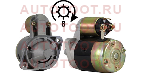 Стартер Mitsubishi Galant 89-92 / Lancer 88-01 / Pajero 97-00 / Chariot 83-97 (0,9 kW/ Z=8) st640071 sat – купить в Омске. Цены, характеристики, фото в интернет-магазине autotoot.ru