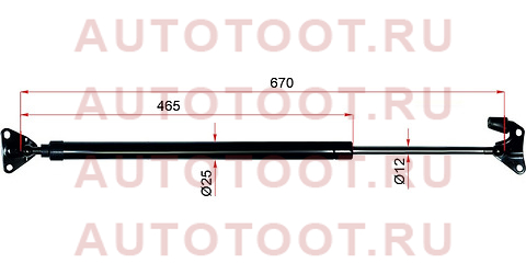 Амортизатор крышки багажника TOYOTA HIACE/QUANTUM ##H2## 05- (низкая крыша) RH st6895026071 sat – купить в Омске. Цены, характеристики, фото в интернет-магазине autotoot.ru