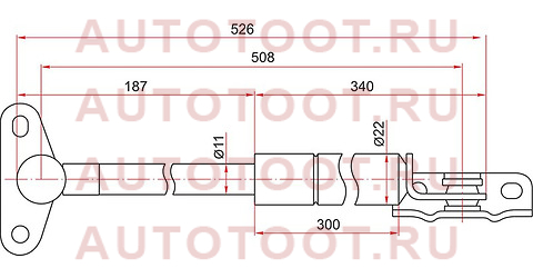 Амортизатор крышки багажника TOYOTA HARRIER RX300 97-03 RH st-68950-49015 sat – купить в Омске. Цены, характеристики, фото в интернет-магазине autotoot.ru