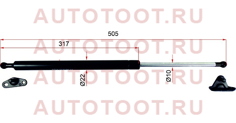 Амортизатор крышки багажника TOYOTA KLUGER/HIGHLANDER #CU2# 00-07 LH=RH st-68950-49155 sat – купить в Омске. Цены, характеристики, фото в интернет-магазине autotoot.ru