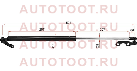 Амортизатор задней двери TOYOTA VITZ 99-05 RH st-68950-59025 Sat – купить в Омске. Цены, характеристики, фото в интернет-магазине autotoot.ru