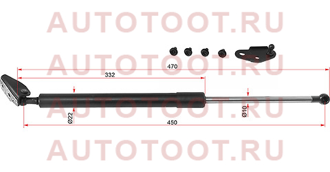 Амортизатор крышки багажника TOYOTA CALDINA #T21# 97-02 RH st6895080059 sat – купить в Омске. Цены, характеристики, фото в интернет-магазине autotoot.ru