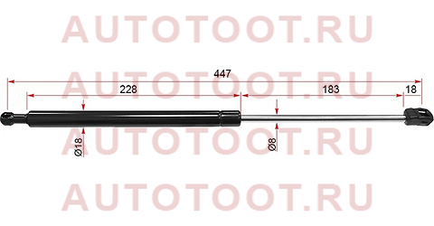 Амортизатор крышки багажника TOYOTA AVENSIS 03-08 (WGN) st6896009100 Sat – купить в Омске. Цены, характеристики, фото в интернет-магазине autotoot.ru