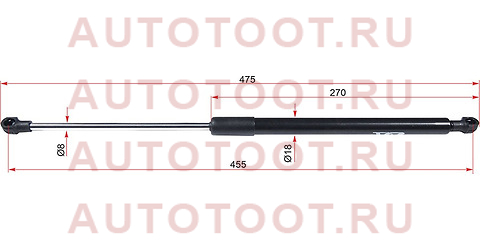 Амортизатор крышки багажника TOYOTA CALDINA #ZT24# 02-07 LH st689600w110 sat – купить в Омске. Цены, характеристики, фото в интернет-магазине autotoot.ru