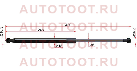 Амортизатор крышки багажника TOYOTA VITZ/YARIS ##P13# 10- st689600w620 sat – купить в Омске. Цены, характеристики, фото в интернет-магазине autotoot.ru