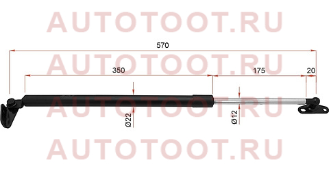 Амортизатор задней двери TOYOTA COROLLA WAG 93-97 LH st-68960-19485 Sat – купить в Омске. Цены, характеристики, фото в интернет-магазине autotoot.ru