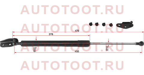 Амортизатор крышки багажника TOYOTA CALDINA #T21# 97-02 LH st6896080011 sat – купить в Омске. Цены, характеристики, фото в интернет-магазине autotoot.ru