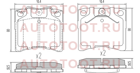 Колодки тормозные перед WV TRANSPORTER T4/MULTIVAN 90-03 (R14) st701698151h sat – купить в Омске. Цены, характеристики, фото в интернет-магазине autotoot.ru