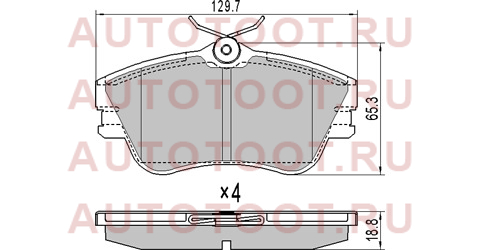 Колодки тормозные перед WV TRANSPORTER T4/MULTIVAN 90-03 (R15) st701698151j sat – купить в Омске. Цены, характеристики, фото в интернет-магазине autotoot.ru