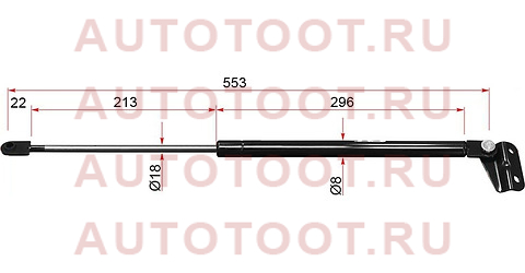 Амортизатор задней двери HONDA CR-V RD5 01-06 st74825s9a003 sat – купить в Омске. Цены, характеристики, фото в интернет-магазине autotoot.ru