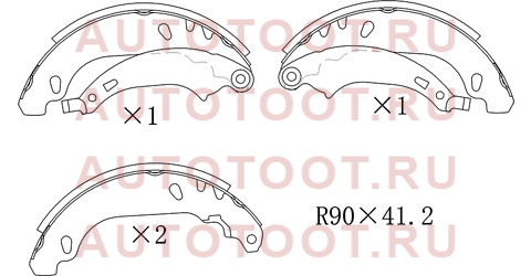 Колодки тормозные барабан RENAULT LOGAN 04-/SANDERO 09- без ABS st7701205758 sat – купить в Омске. Цены, характеристики, фото в интернет-магазине autotoot.ru