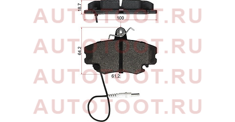 Колодки тормозные перед RENAULT LOGAN 04-/LADA LARGUS 12- st7711130071 Sat – купить в Омске. Цены, характеристики, фото в интернет-магазине autotoot.ru