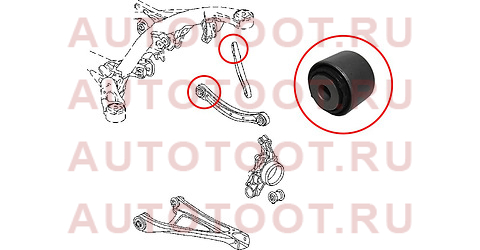 Сайлентблок заднего поперечного рычага (внутр) AUDI Q7 06-15/VOLKSWAGEN TOUAREG 03- st7l0505398b sat – купить в Омске. Цены, характеристики, фото в интернет-магазине autotoot.ru