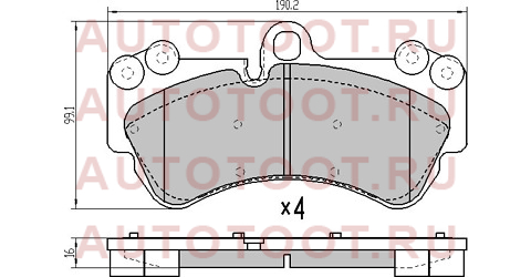 Колодки тормозные перед PORSCHE CAYENNE 03-10/ VW TOUAREG 02- st7l0698151q sat – купить в Омске. Цены, характеристики, фото в интернет-магазине autotoot.ru