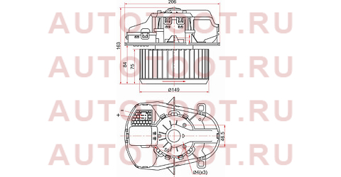 Мотор отопителя салона VOLKSWAGEN TOUAREG 10- st7p0820021f sat – купить в Омске. Цены, характеристики, фото в интернет-магазине autotoot.ru