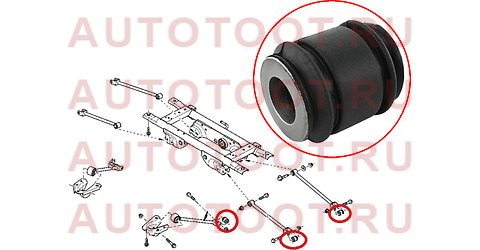 Сайлентблок задней цапфы RENAULT DUSTER 10- st8200839121 sat – купить в Омске. Цены, характеристики, фото в интернет-магазине autotoot.ru