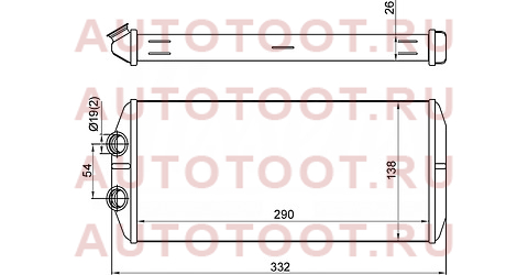 Радиатор отопителя салона CITROEN BERLINGO 08-/PEUGEOT PARTNER 08- st870002 sat – купить в Омске. Цены, характеристики, фото в интернет-магазине autotoot.ru