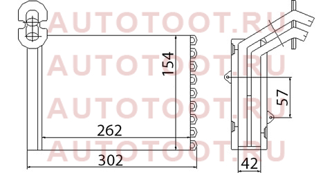 Радиатор отопителя салона FORD GALAXY 96-06/SEAT ALHAMBRA 96-10/VOLKSWAGEN SHARAN 96-10 st870021 sat – купить в Омске. Цены, характеристики, фото в интернет-магазине autotoot.ru