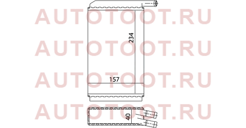 Радиатор отопителя салона AUDI 80 72-89/AUDI 90 84-87/VW PASSAT 73-88(трубчатый) st870037 sat – купить в Омске. Цены, характеристики, фото в интернет-магазине autotoot.ru