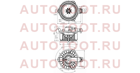 Мотор отопителя салона TOYOTA RAV4 ##A3# 05-13/RAV4 ##A4# 13-/COROLLA ##E15# 06-(LHD) st8710342090 sat – купить в Омске. Цены, характеристики, фото в интернет-магазине autotoot.ru