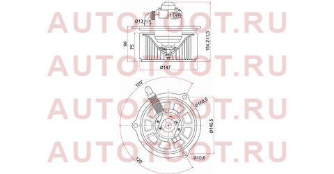 Мотор отопителя салона HINO DUTRO XZU4## TOYOTA DYNA XZU4##\7##\6## 24V st-87104-90a04 sat – купить в Омске. Цены, характеристики, фото в интернет-магазине autotoot.ru