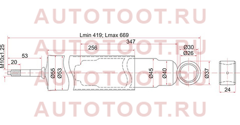 Амортизатор FR ISUZU ELF 150/250/TL#/KT/NKS58/NHR54/55/NKR55/LONG(RIGID)/57/DUNA#U7#/8#/9# 86- LH=RH st-8-97107-985-0 sat – купить в Омске. Цены, характеристики, фото в интернет-магазине autotoot.ru