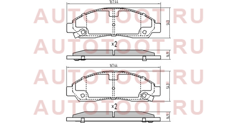 Колодки тормозные перед ISUZU D-MAX/ELF III NKR8#/NKQ8# st8980511170 sat – купить в Омске. Цены, характеристики, фото в интернет-магазине autotoot.ru