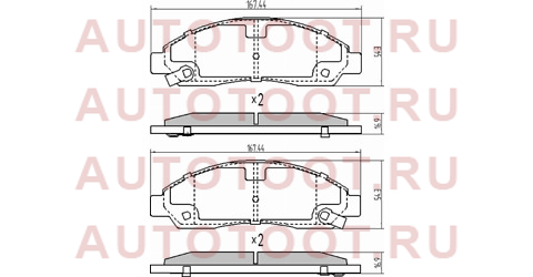 Колодки тормозные перед ISUZU D-MAX/ELF III NKR8#/NKQ8# st8980511170 sat – купить в Омске. Цены, характеристики, фото в интернет-магазине autotoot.ru