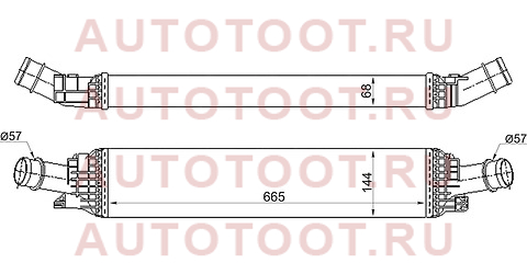 Радиатор интеркулера AUDI A4 07-/A5 07-/A6 11-/Q5 08- st8k0145805g sat – купить в Омске. Цены, характеристики, фото в интернет-магазине autotoot.ru