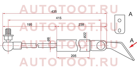 Амортизатор крышки багажника NISSAN TIIDA C11 04-14 LH st-90451-el000 sat – купить в Омске. Цены, характеристики, фото в интернет-магазине autotoot.ru