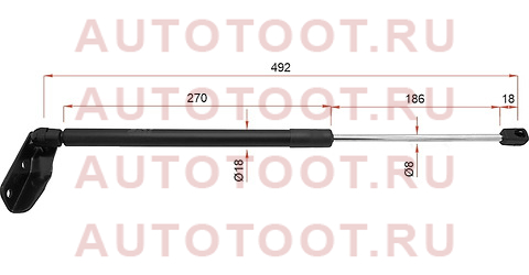 Амортизатор крышки багажника NISSAN AD/WINGROAD Y11 99-05 RH st-90452-wd000 Sat – купить в Омске. Цены, характеристики, фото в интернет-магазине autotoot.ru