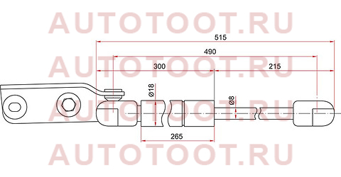 Амортизатор крышки багажника NISSAN AD/WINGROAD Y11 99-05 LH st-90453-wd000 sat – купить в Омске. Цены, характеристики, фото в интернет-магазине autotoot.ru