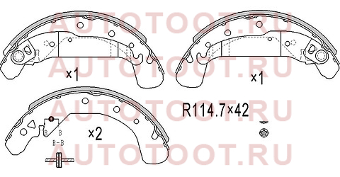 Колодки тормозные барабанные зад OPEL ASTRA F 91-98/ASTRA G 98-09/VECTRA B 95-02/ZAFIRA 99-05 st93171065 Sat – купить в Омске. Цены, характеристики, фото в интернет-магазине autotoot.ru
