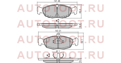 Колодки тормозные перед DAEWOO LANOS 97- st93192639 sat – купить в Омске. Цены, характеристики, фото в интернет-магазине autotoot.ru