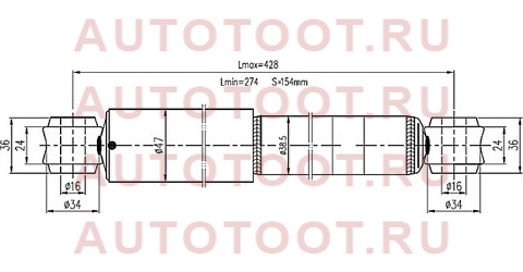 Амортизатор RR ISUZU FARGO/ELF 250/350 NPR57/58/59/HINO/TOYOTA DYNA BU7#/8#/9# 95- LH=RH st-9-51630-666-0 sat – купить в Омске. Цены, характеристики, фото в интернет-магазине autotoot.ru