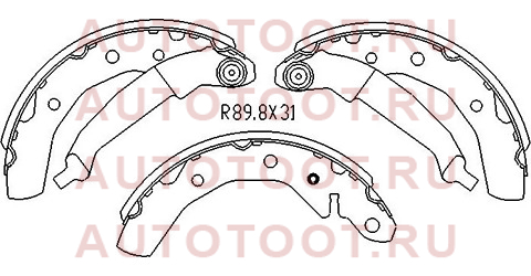 Колодки тормозные зад DAEWOO MATIZ M100/CHEVROLET SPARK M200 st96268686 sat – купить в Омске. Цены, характеристики, фото в интернет-магазине autotoot.ru