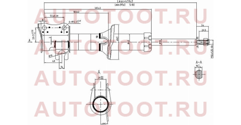 Стойка передняя CHEVROLET/DAEWOO MATIZ/SPARK 98-05 RH st-96316746 sat – купить в Омске. Цены, характеристики, фото в интернет-магазине autotoot.ru