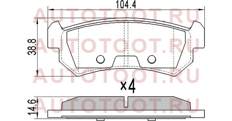 Колодки тормозные зад CHEVROLET LACETTI 04- st96405131 Sat – купить в Омске. Цены, характеристики, фото в интернет-магазине autotoot.ru