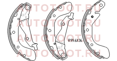 Колодки тормозные зад CHEVROLET COBALT 11-/RAVON R3/R4 17-/AVEO 03-08 st96473229 sat – купить в Омске. Цены, характеристики, фото в интернет-магазине autotoot.ru
