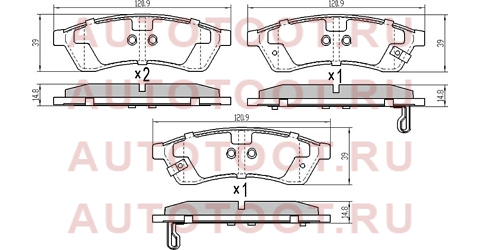 Колодки тормозные зад CHEVROLET EPICA 06- st96475028 sat – купить в Омске. Цены, характеристики, фото в интернет-магазине autotoot.ru